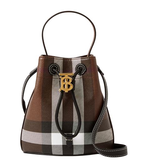 burberry purse small|Burberry mini bucket bag.